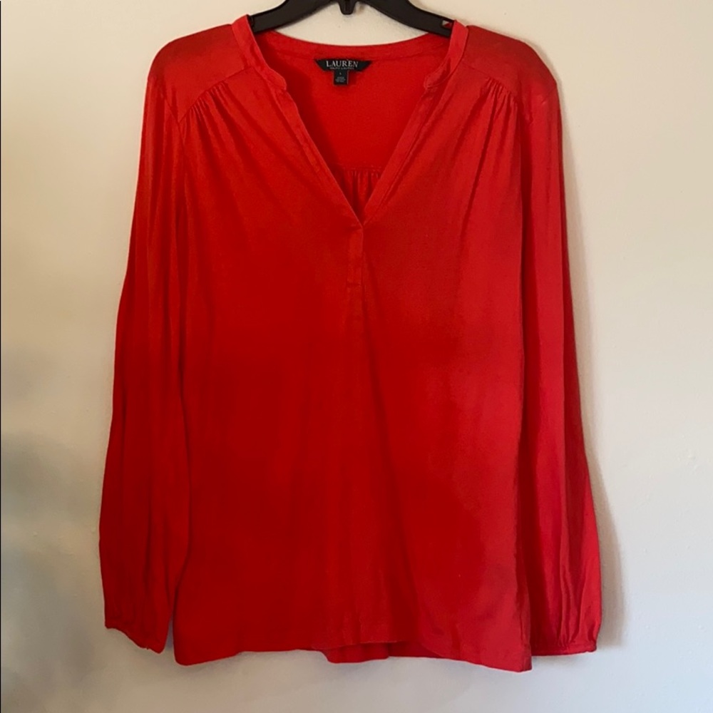 Ralph Lauren v neck top
